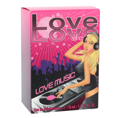 Love Love Love Music Toaletní voda pro ženy 35 ml