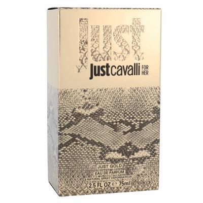 Roberto Cavalli Just Cavalli Gold For Her Parfémovaná voda pro ženy 75 ml poškozená krabička