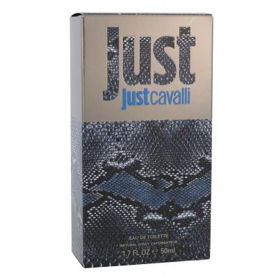 Roberto Cavalli Just Cavalli For Him Toaletní voda pro muže 50 ml poškozená krabička