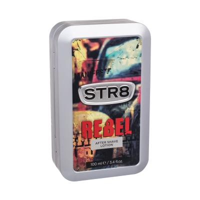 STR8 Rebel Voda po holení pro muže 100 ml poškozená krabička