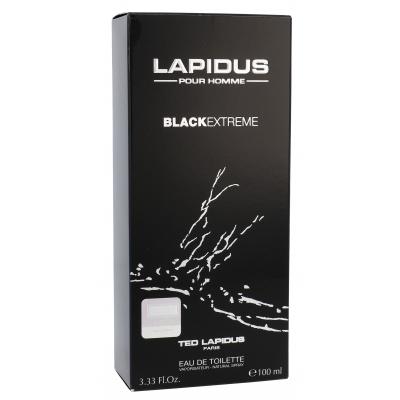 Ted Lapidus Black Extreme Toaletní voda pro muže 100 ml