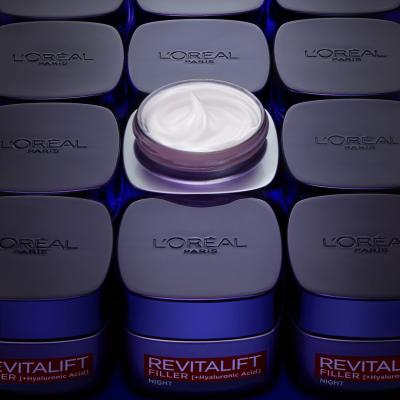 L&#039;Oréal Paris Revitalift Filler HA Noční pleťový krém pro ženy 50 ml
