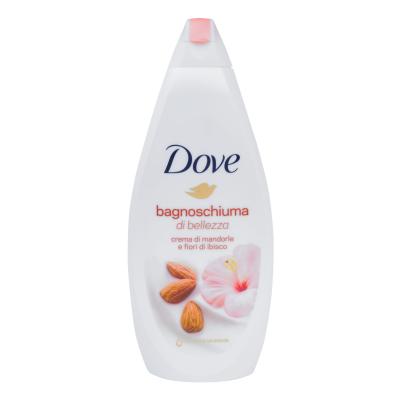 Dove Caring Bath Almond Cream With Hibiscus Pěna do koupele pro ženy 700 ml