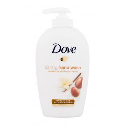 Dove Pampering Shea Butter & Vanilla Tekuté mýdlo pro ženy 250 ml