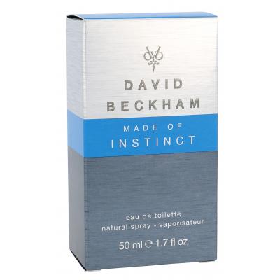 David Beckham Made of Instinct Toaletní voda pro muže 50 ml