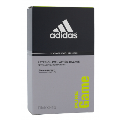 Adidas Pure Game Voda po holení pro muže 100 ml poškozená krabička