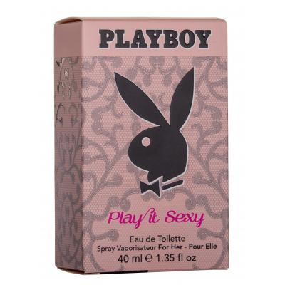 Playboy Play It Sexy Toaletní voda pro ženy 40 ml poškozená krabička