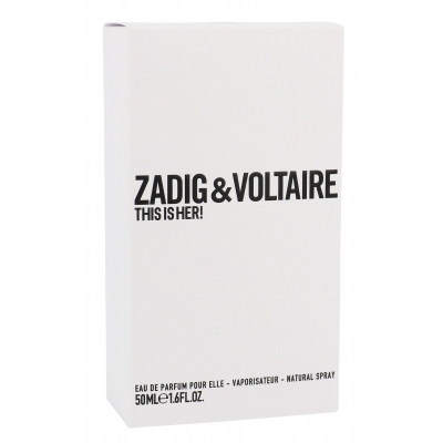 Zadig &amp; Voltaire This is Her! Parfémovaná voda pro ženy 50 ml