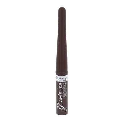 Rimmel London Glam Eyes Oční linka pro ženy 3,5 ml Odstín 002 Brown Velvet