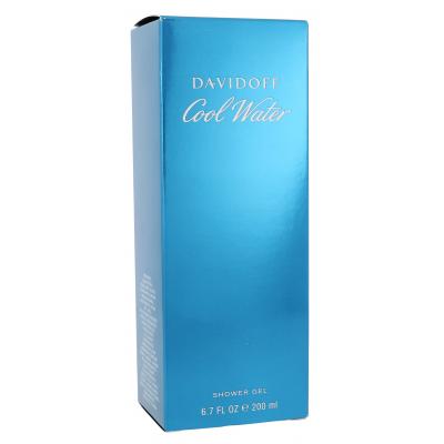 Davidoff Cool Water Sprchový gel pro muže 200 ml poškozená krabička