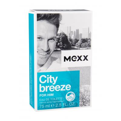 Mexx City Breeze For Him Toaletní voda pro muže 75 ml