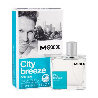 Mexx City Breeze For Him Toaletní voda pro muže 75 ml