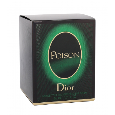 Christian Dior Poison Toaletní voda pro ženy 50 ml poškozená krabička