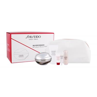 Shiseido Bio-Performance Glow Revival Cream Dárková kazeta pleťový krém 50 ml + čisticí pěna BENEFIANCE 30 ml + sérum ULTIMUNE 5 ml + sérum Glow Revival 7 ml + oční péče Glow Revival 3 ml + kosmetická taška
