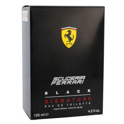 Ferrari Scuderia Ferrari Black Signature Toaletní voda pro muže 125 ml poškozená krabička