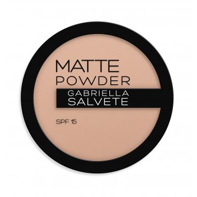Gabriella Salvete Matte Powder SPF15 Pudr pro ženy 8 g Odstín 01