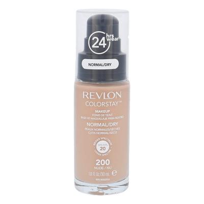 Revlon Colorstay Normal Dry Skin SPF20 Make-up pro ženy 30 ml Odstín 200 Nude poškozený flakon