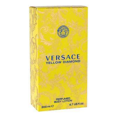 Versace Yellow Diamond Tělové mléko pro ženy 200 ml poškozená krabička