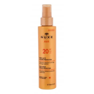 NUXE Sun Milky Spray SPF20 Opalovací přípravek na tělo 150 ml
