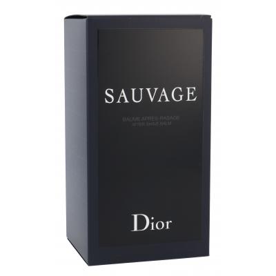 Christian Dior Sauvage Balzám po holení pro muže 100 ml poškozená krabička