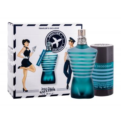 Jean Paul Gaultier Le Male Dárková kazeta toaletní voda 75 ml + deostick 75 ml