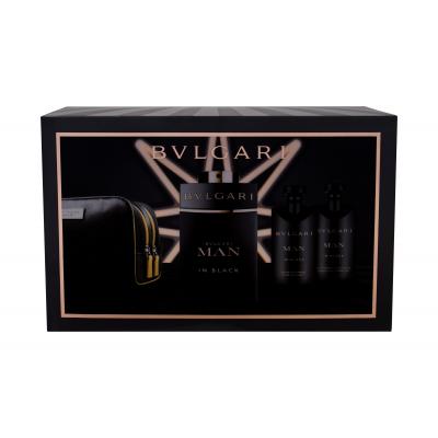 Bvlgari MAN In Black Dárková kazeta parfémovaná voda 100 ml + balzám po holení 75 ml + sprchový gel 75 ml + kosmetická taška