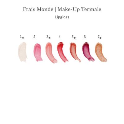 Frais Monde Make Up Termale Lesk na rty pro ženy 5 ml Odstín 2 poškozená krabička