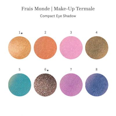 Frais Monde Make Up Termale Compact Oční stín pro ženy 2 g Odstín 5 poškozená krabička
