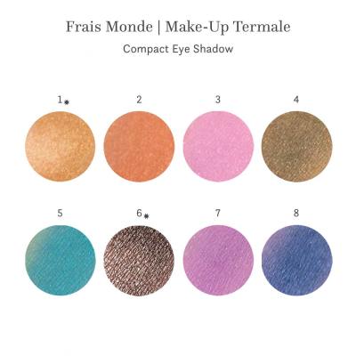 Frais Monde Make Up Termale Compact Oční stín pro ženy 2 g Odstín 4 poškozená krabička