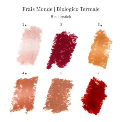Frais Monde Make Up Biologico Termale Rtěnka pro ženy 3,5 g Odstín 5 poškozená krabička