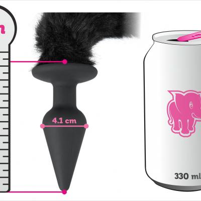 Bad Kitty Pet Play Plug &amp; Ears BDSM pomůcka pro ženy 1 ks