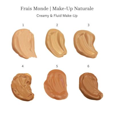 Frais Monde Make Up Naturale Creamy Foundation Make-up pro ženy 30 ml Odstín 1