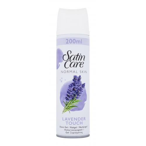 Gillette Satin Care Lavender Touch 200 ml gel na holení s levandulí pro ženy