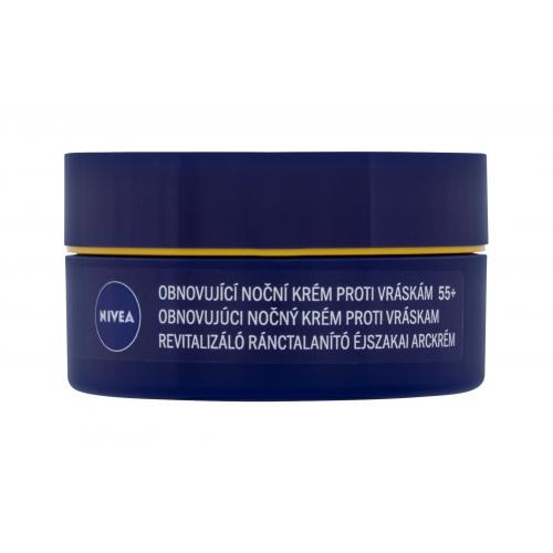 Nivea Revitalizing obnovující noční krém proti vráskám 55+ 50 ml