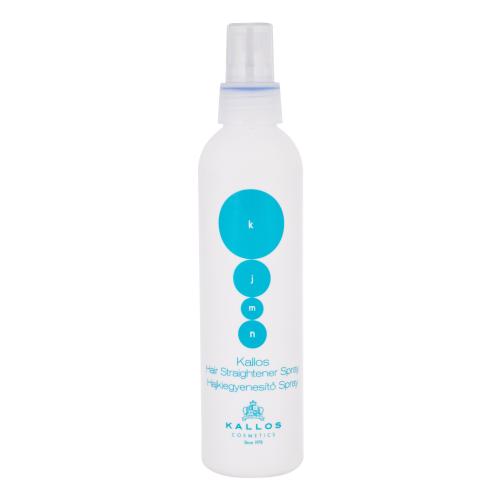Kallos Cosmetics KJMN Hair Straightener Spray 200 ml sprej pro narovnávání a žehlení vlasů pro ženy