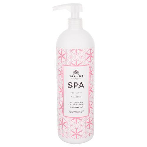 Kallos Cosmetics SPA Beautifying Shower Cream 1000 ml vyživující sprchový krém pro ženy