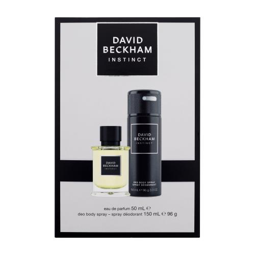 David Beckham Instinct dárková kazeta pro muže toaletní voda 50 ml + deodorant 150 ml