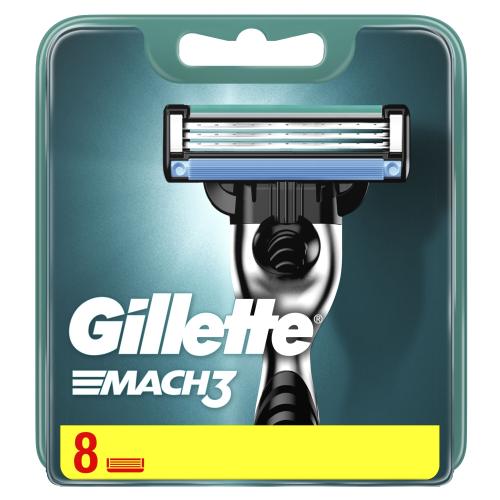 Gillette Mach3 náhradní břit pro muže náhradní břit 8 ks