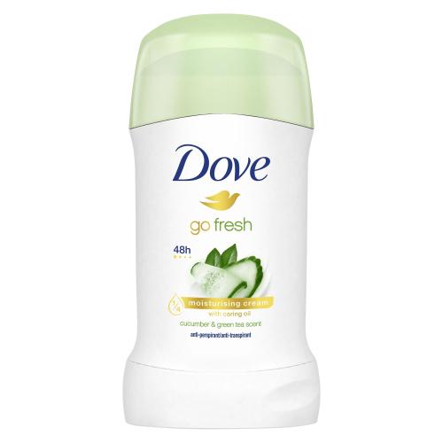 Dove Go Fresh Cucumber & Green Tea 48h 40 ml antiperspirant bez alkoholu pro ženy