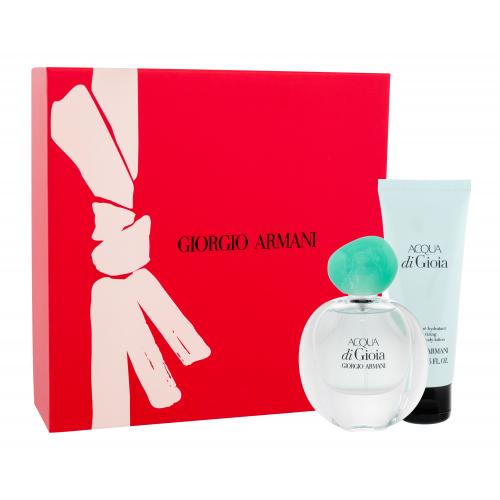 Giorgio Armani Acqua di Gioia dárková kazeta pro ženy parfémovaná voda 30 ml + tělové mléko 75 ml