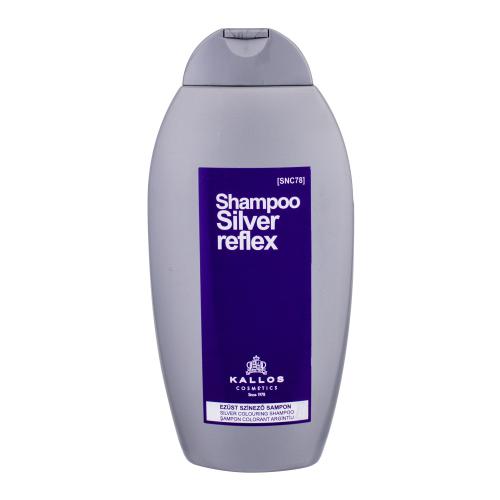 Kallos Cosmetics Silver Reflex 350 ml šampon pro šedivé a blond vlasy pro ženy