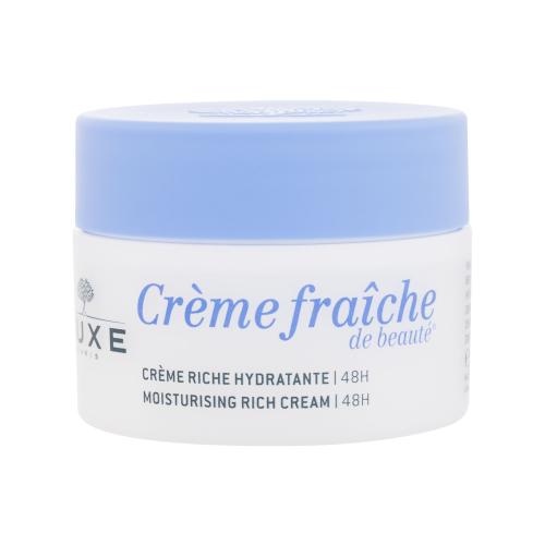 NUXE Creme Fraiche de Beauté Moisturising Rich Cream 50 ml hydratační pleťový krém pro suchou pleť pro ženy
