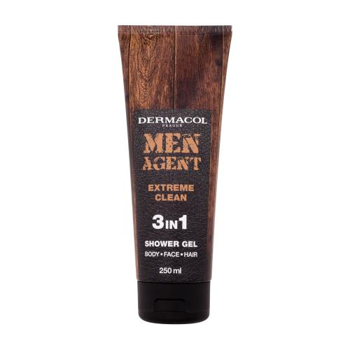 Dermacol Men Agent Extreme Clean 3in1 250 ml sprchový gel pro muže