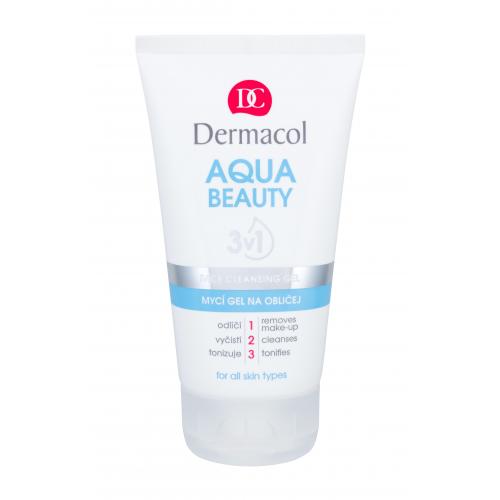 Dermacol Aqua Beauty mycí gel na obličej 3 v 1 150 ml
