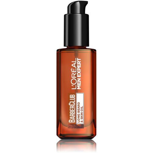 Olej pro plnovous a tvář Barber Club (Long Beard & Skin Oil) 30 ml