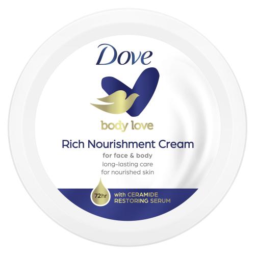 Dove Nourishing Care Intensive-Cream 75 ml vyživující tělový krém pro ženy