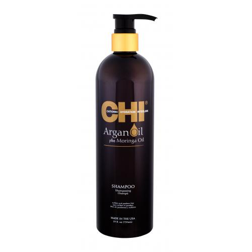 Farouk Systems CHI Argan Oil Plus Moringa Oil 739 ml šampon pro všechny typy vlasů pro ženy
