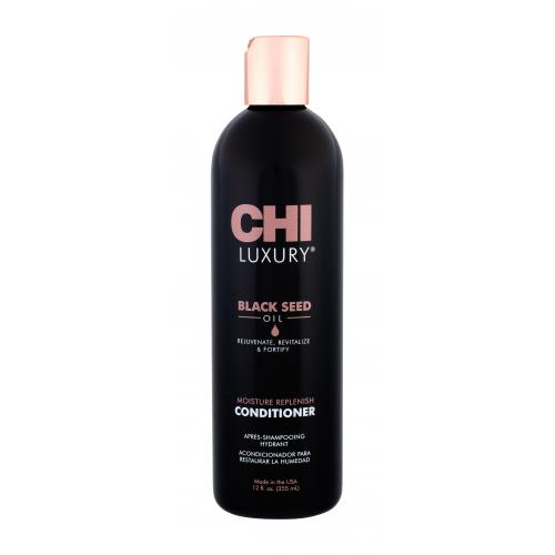 CHI Luxury Black Seed Oil Moisture Replenish Conditioner hydratační kondicionér pro snadné rozčesání vlasů 355 ml