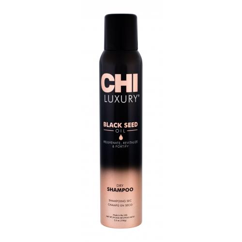 CHI Luxury Black Seed Oil Dry Shampoo suchý šampon pro všechny typy vlasů 150 g
