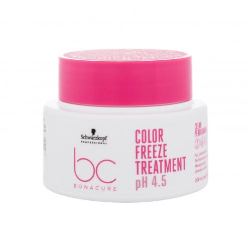 Schwarzkopf Professional BC Bonacure Color Freeze pH 4.5 Treatment 200 ml posilující maska pro barvené vlasy pro ženy